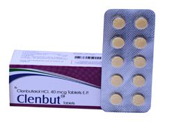 Clenbuterol (Clen) 40mcg (pack of 10 tablets)