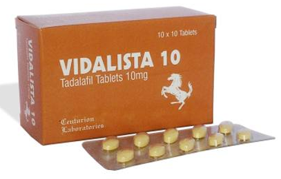 Tadalafil (Cialis) 10mg (pack of 10 tablets)